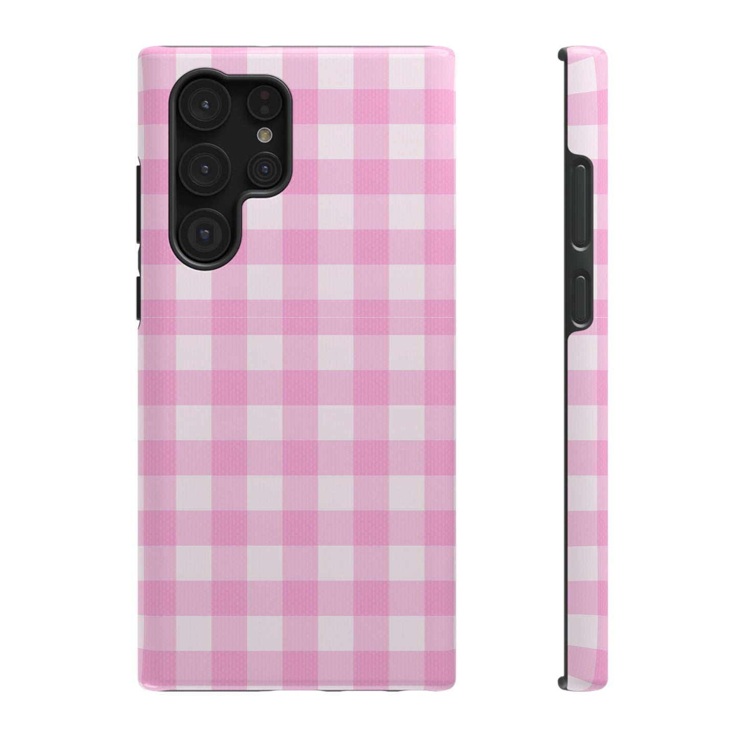 Gingham And Pink Case