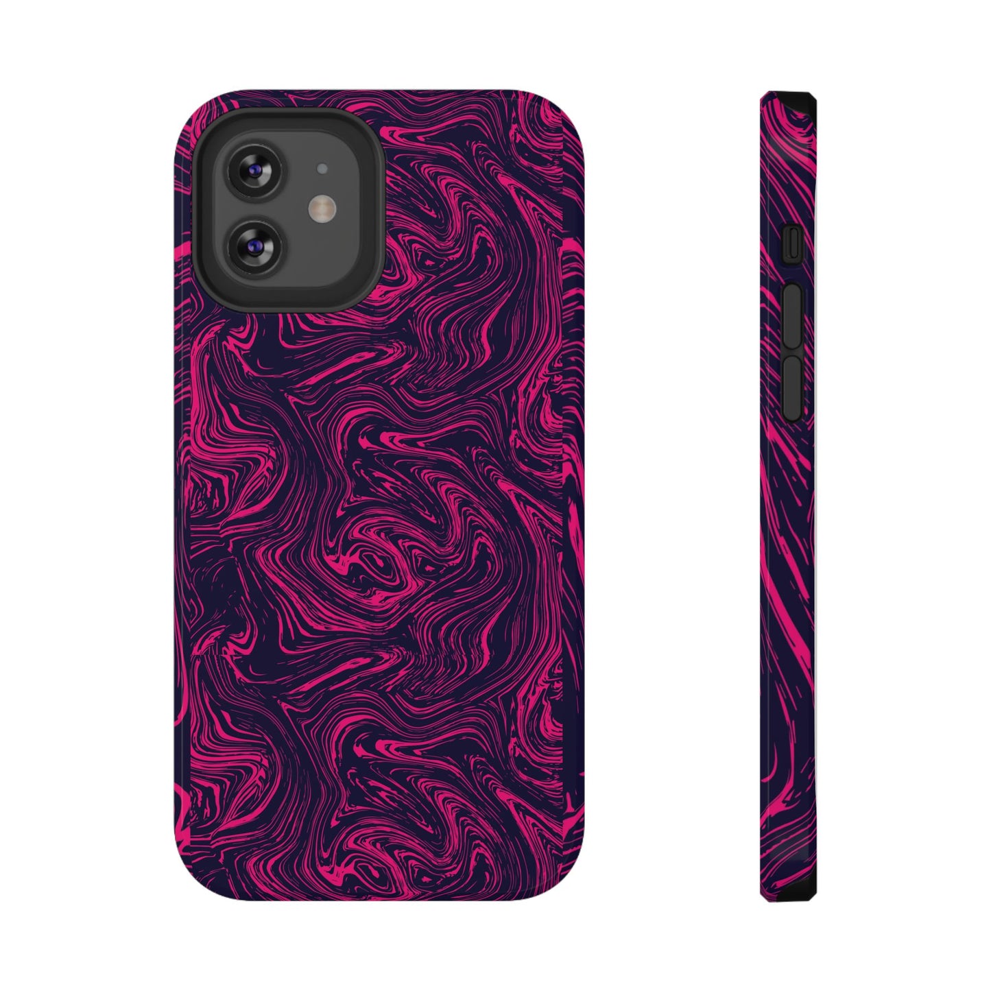 Pink And Purple Swirly Case