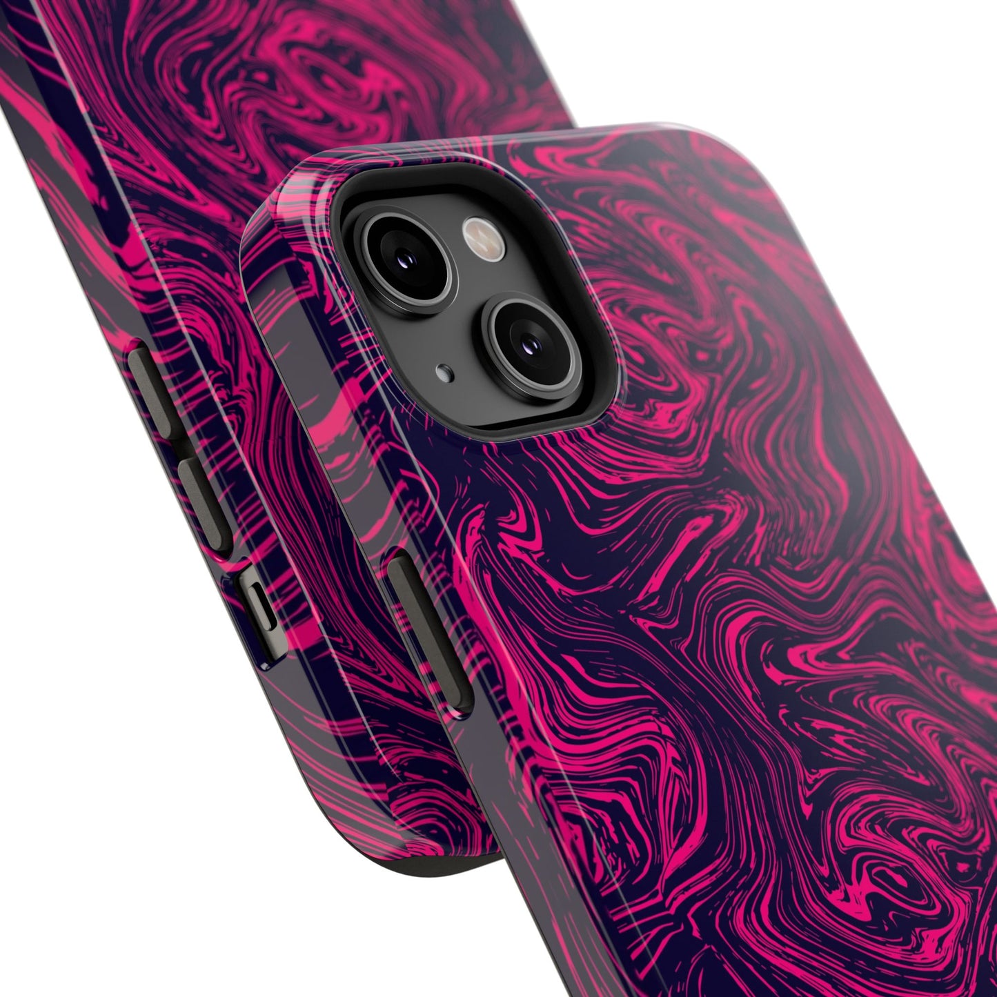 Pink And Purple Swirly Case