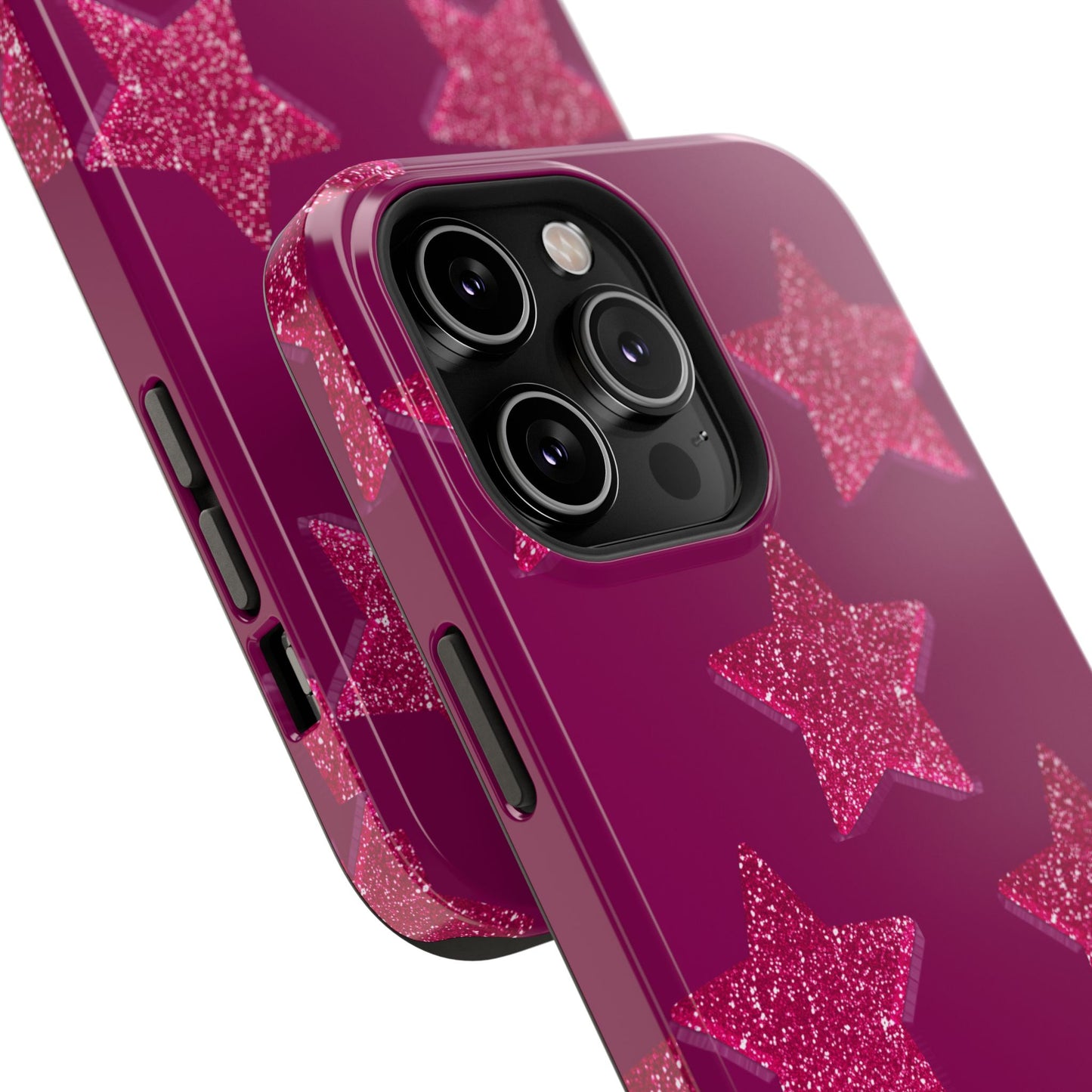 Burgundy Stars Case