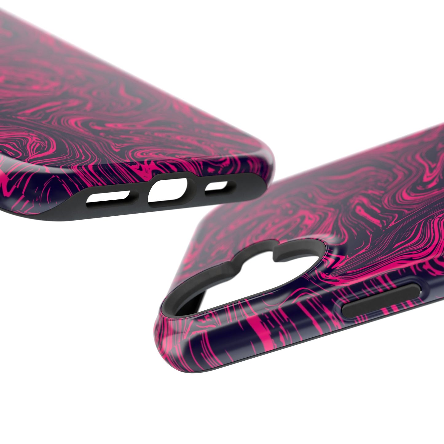 Pink And Purple Swirly Case