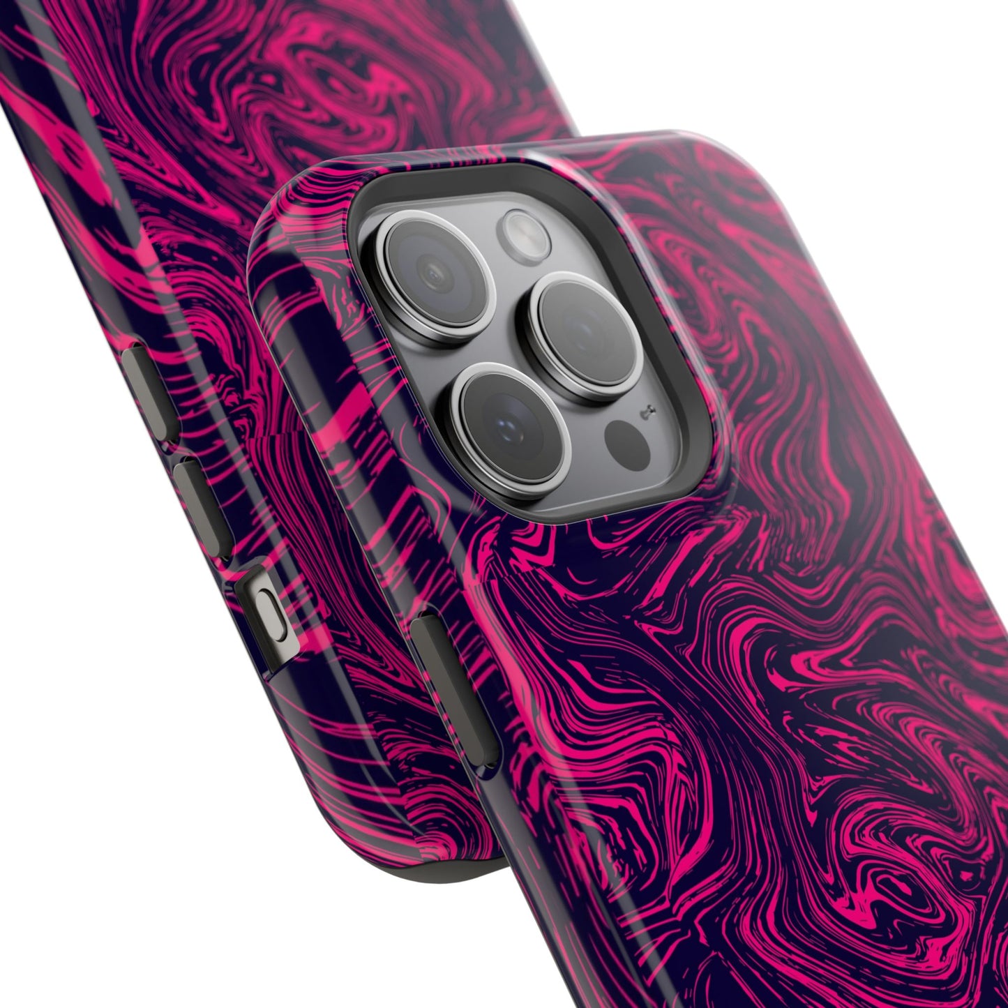 Pink And Purple Swirly Case