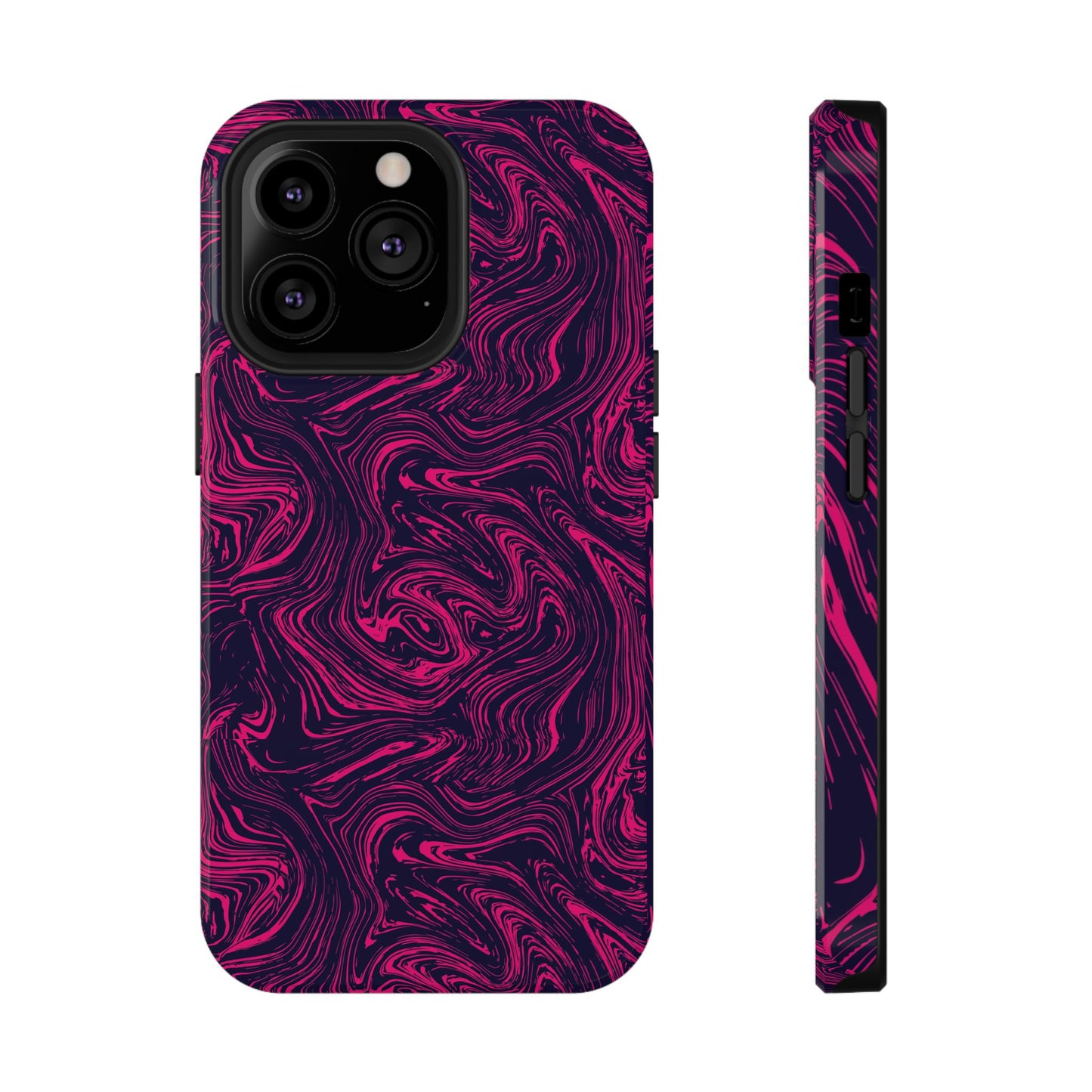 Pink And Purple Swirly Case