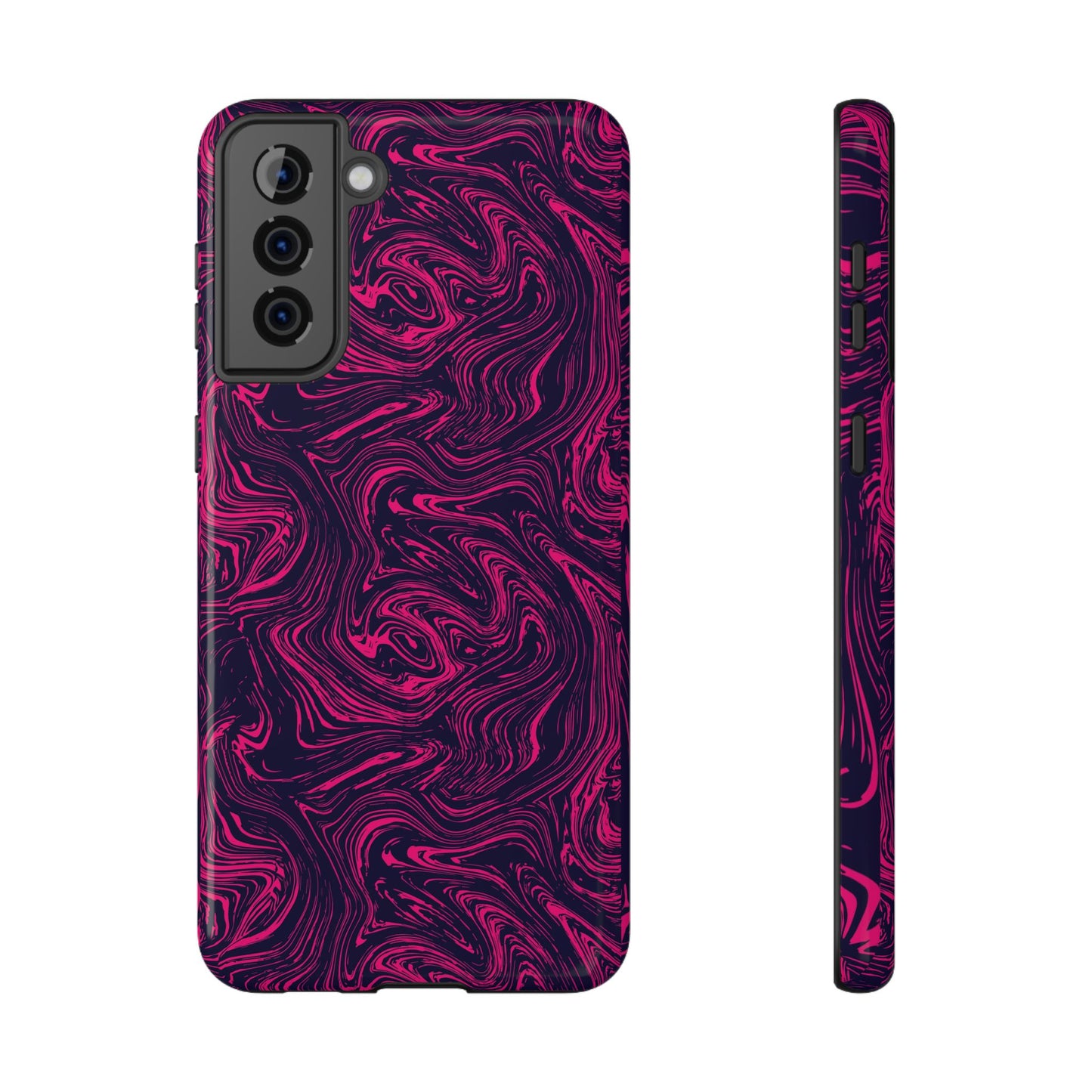 Pink And Purple Swirly Case