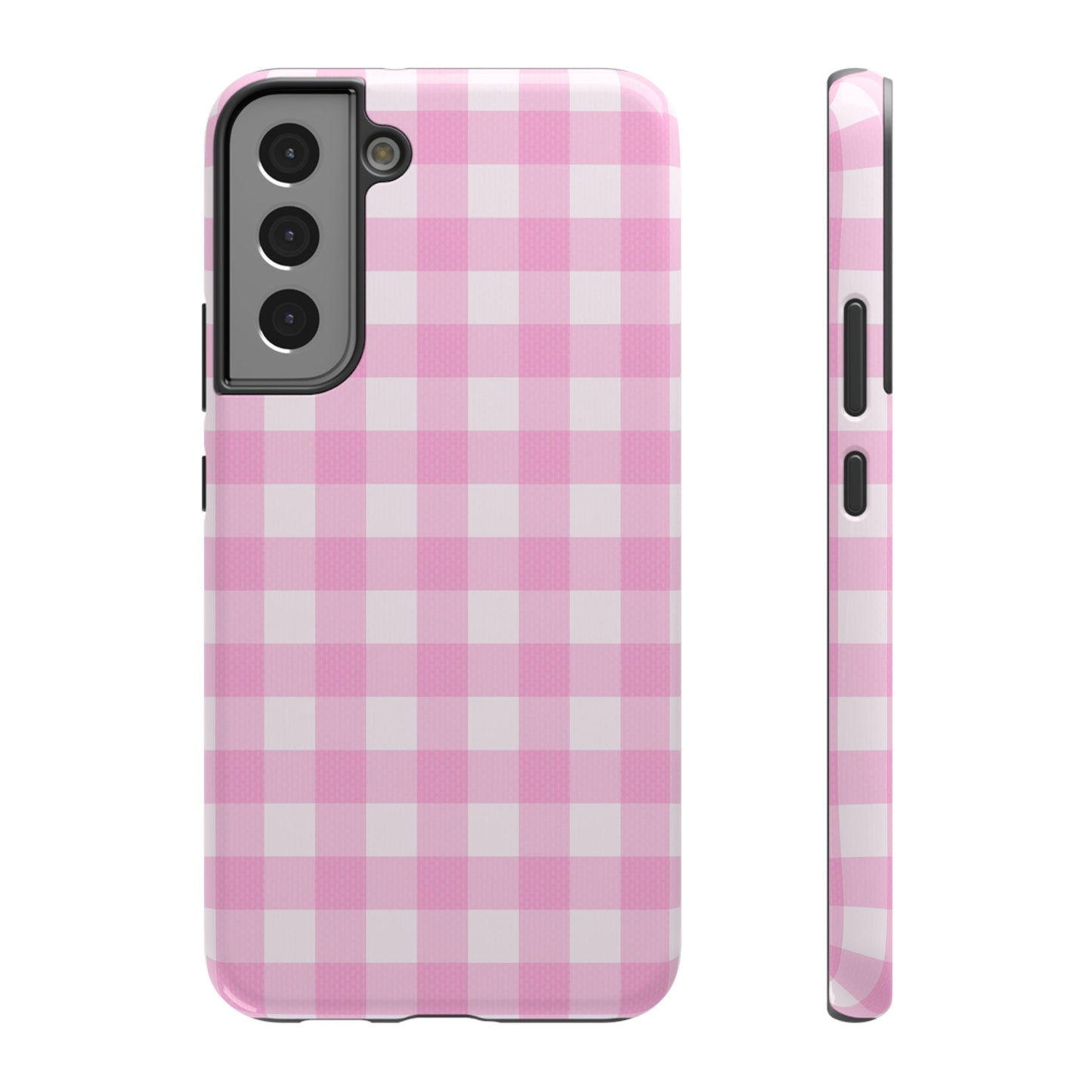 Gingham And Pink Case