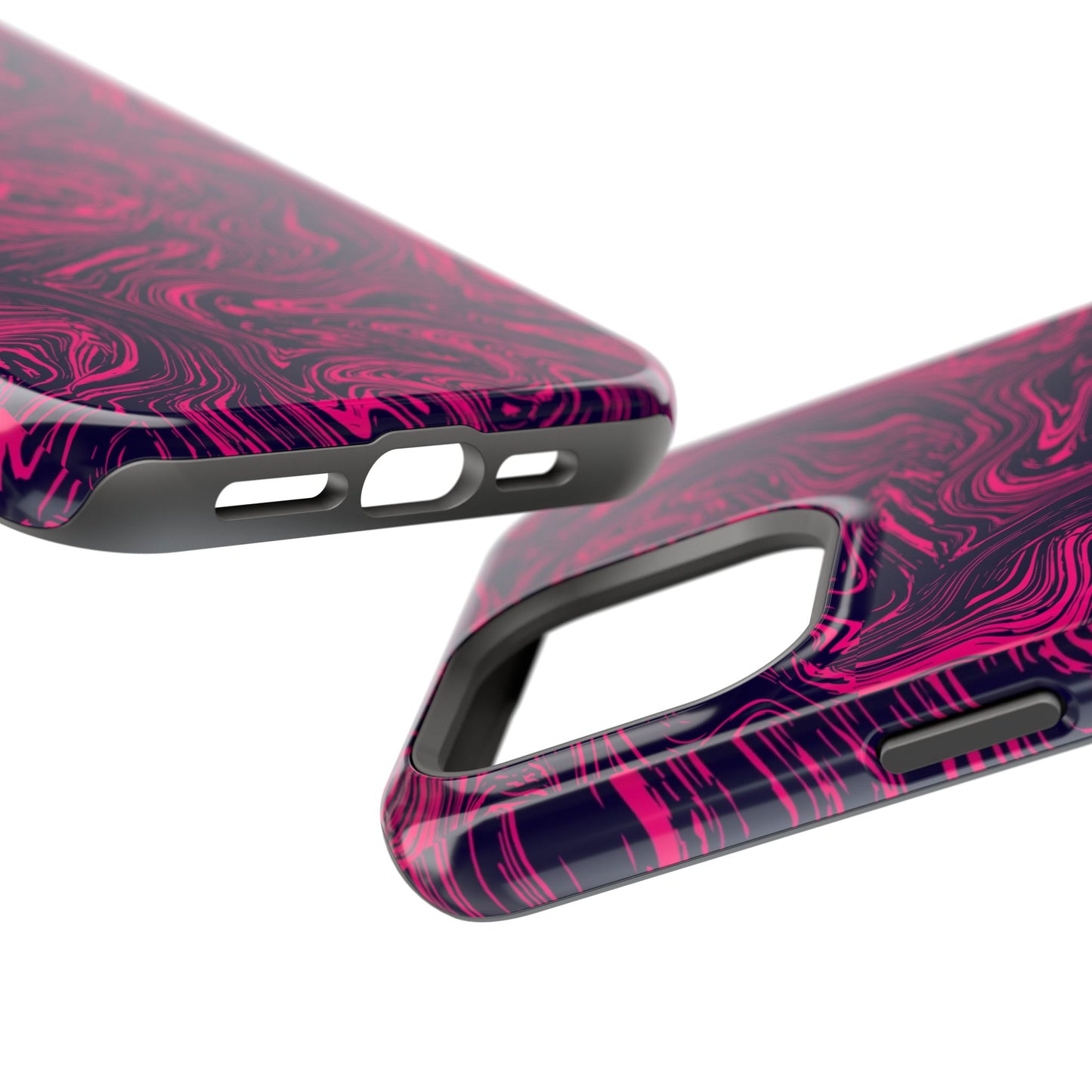 Pink And Purple Swirly Case