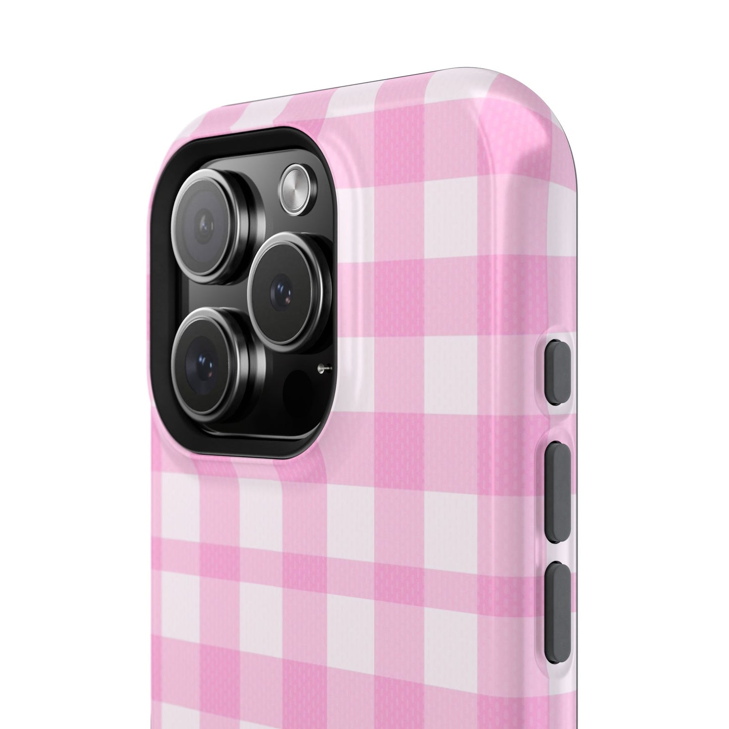 Gingham And Pink Case