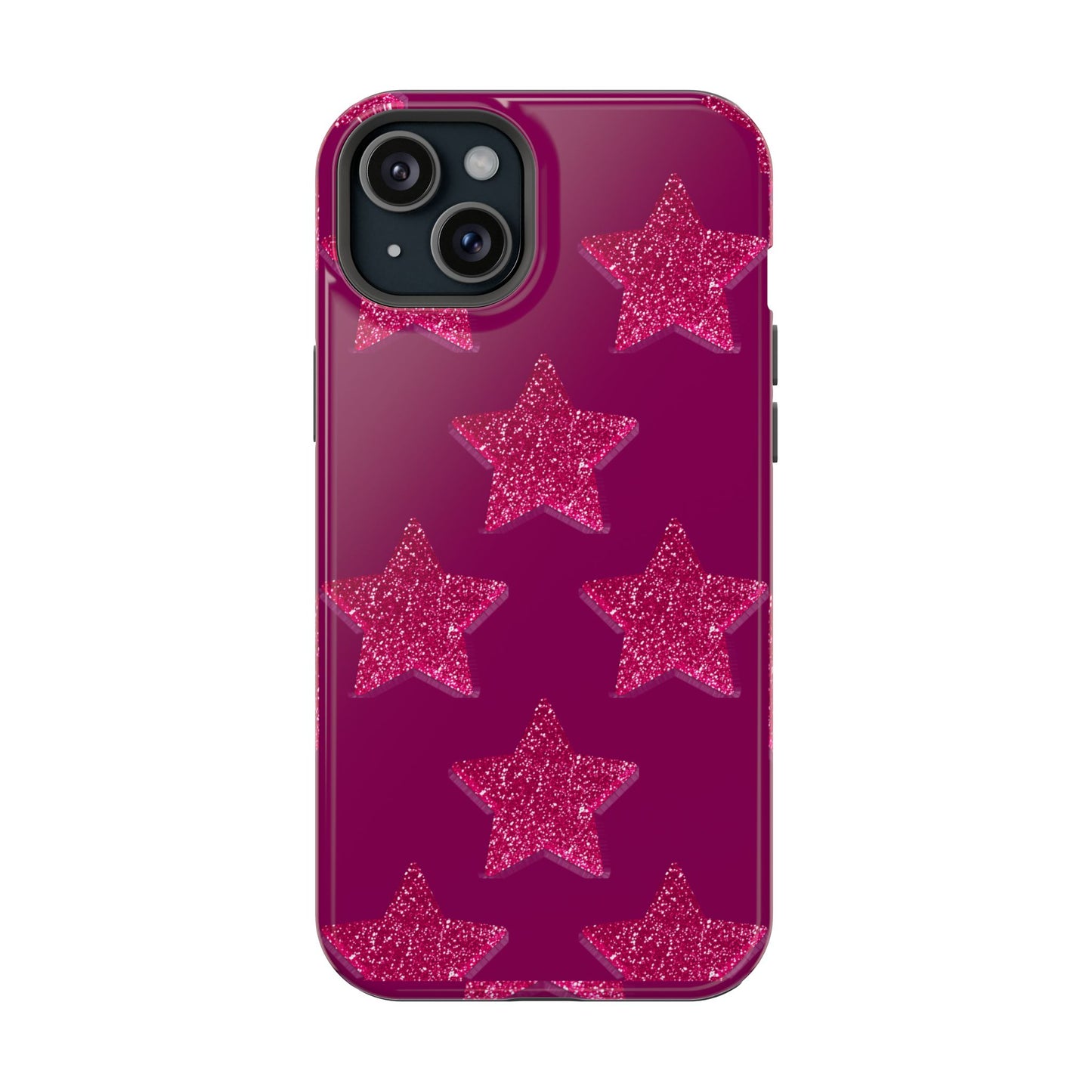 Burgundy Stars Case