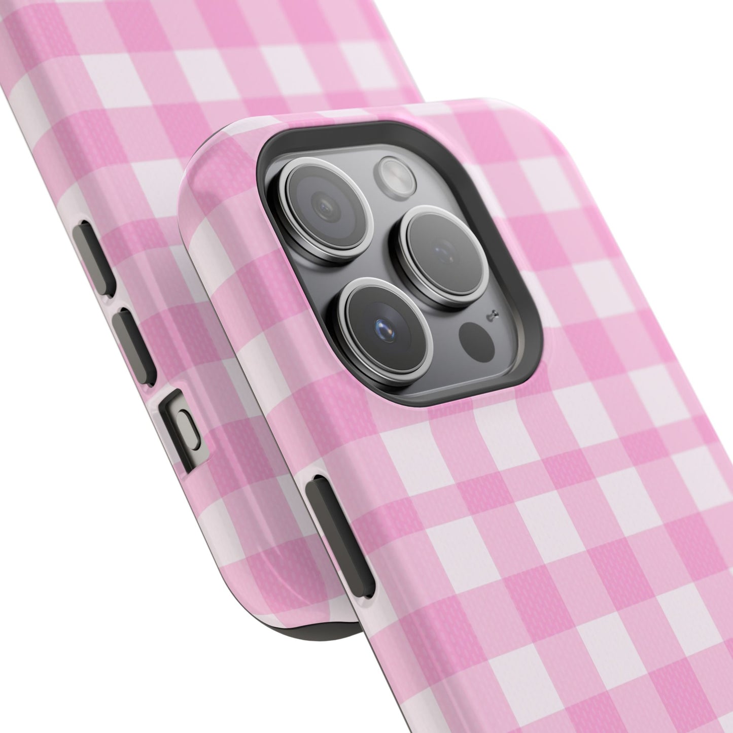 Gingham And Pink Case