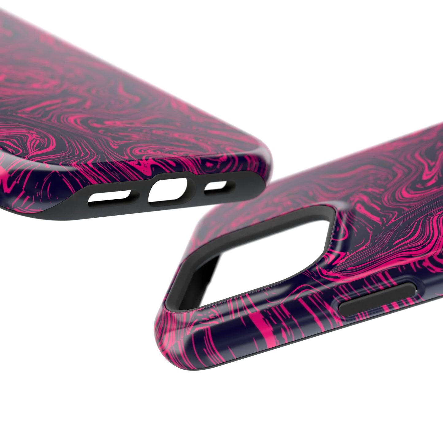 Pink And Purple Swirly Case