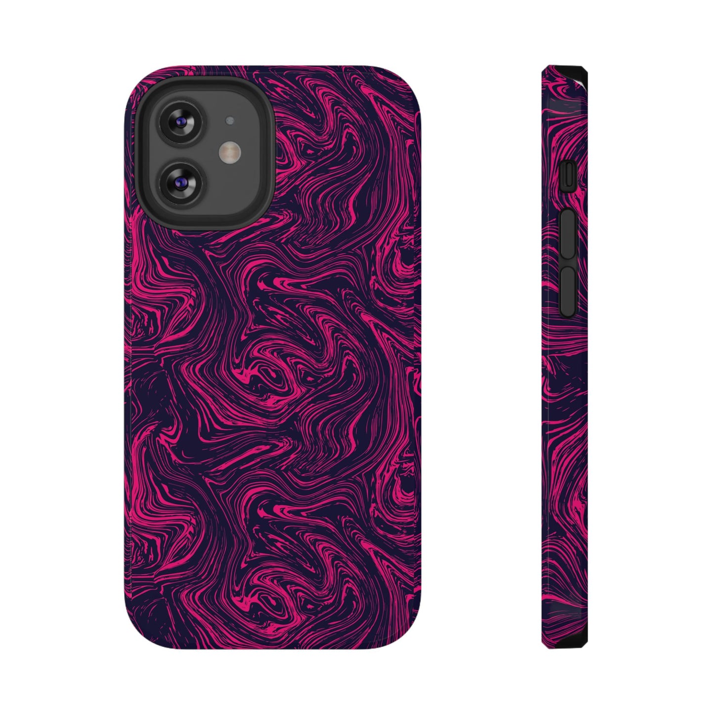 Pink And Purple Swirly Case