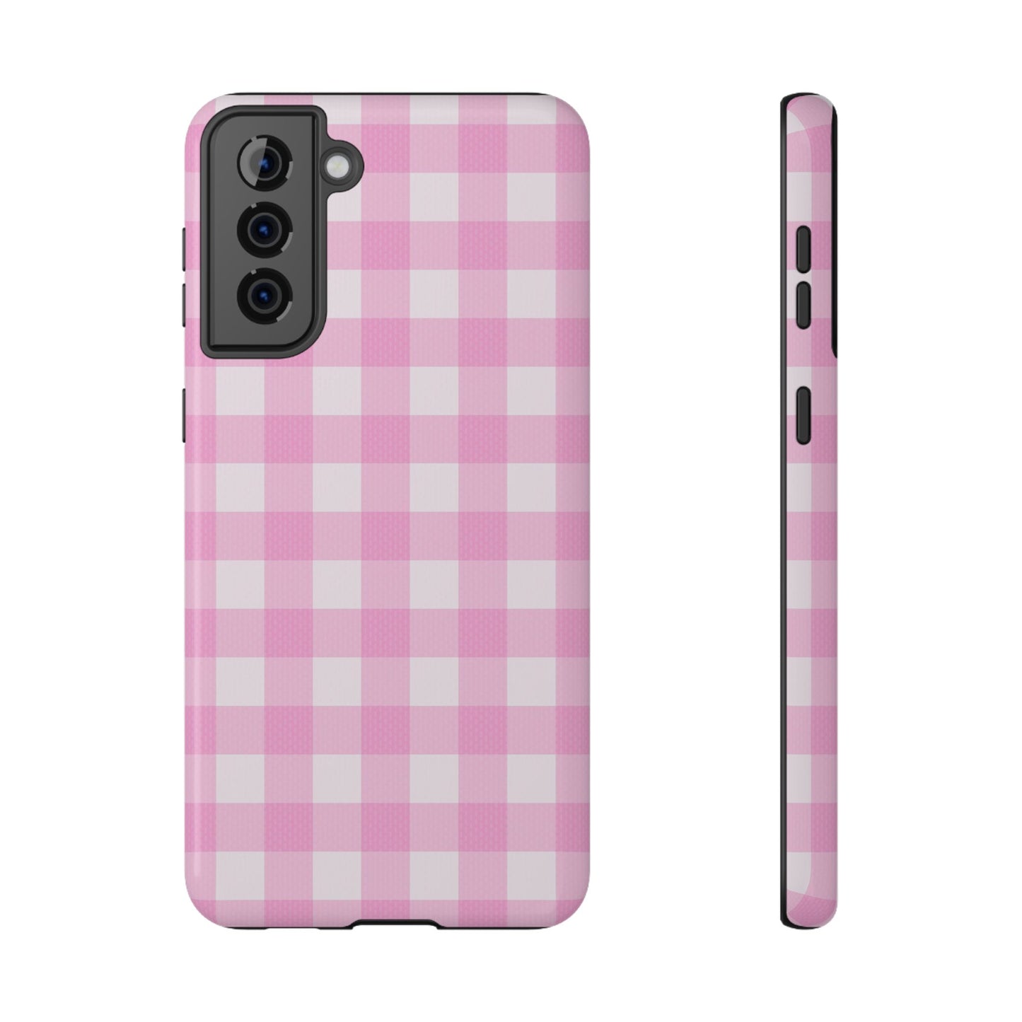 Gingham And Pink Case