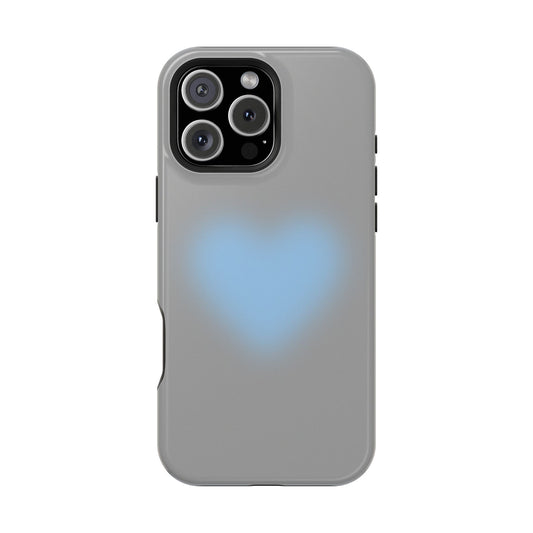 Grey Blue Hearty Case