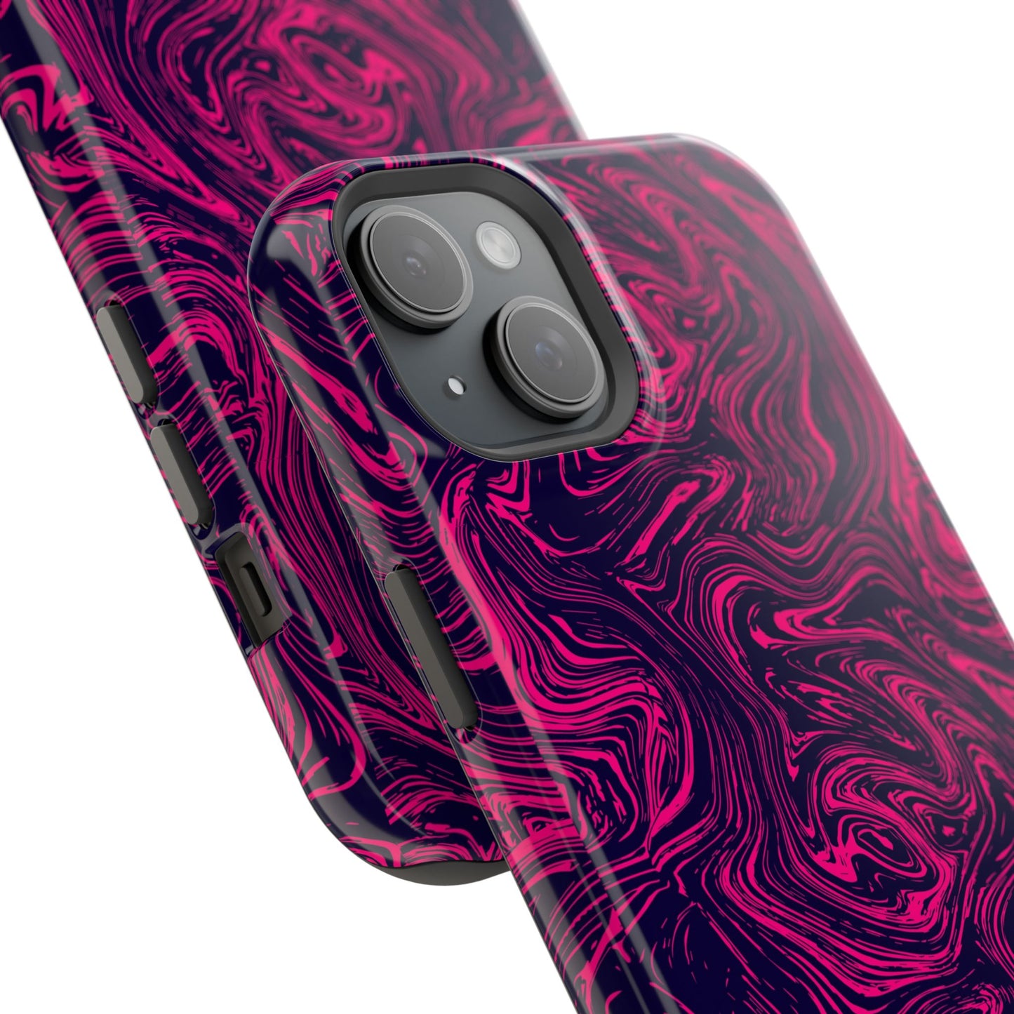 Pink And Purple Swirly Case