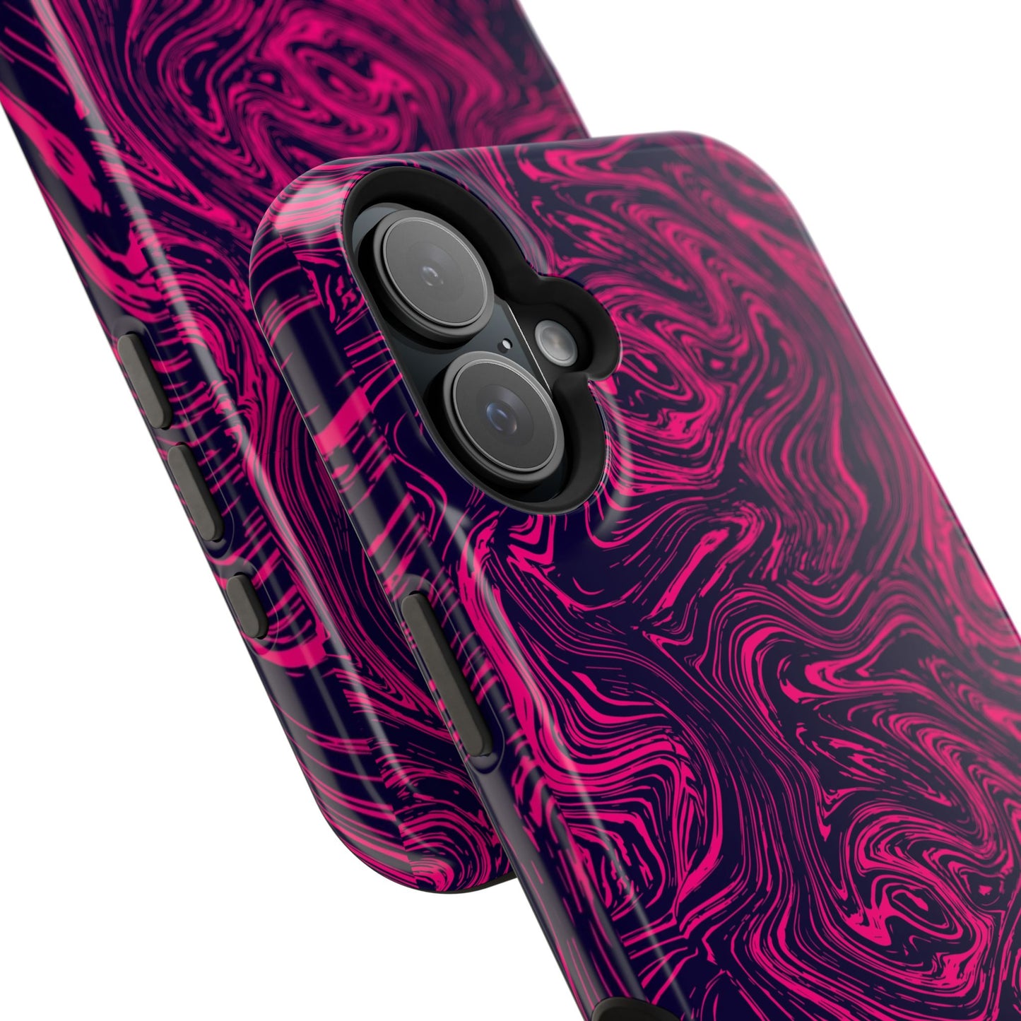 Pink And Purple Swirly Case