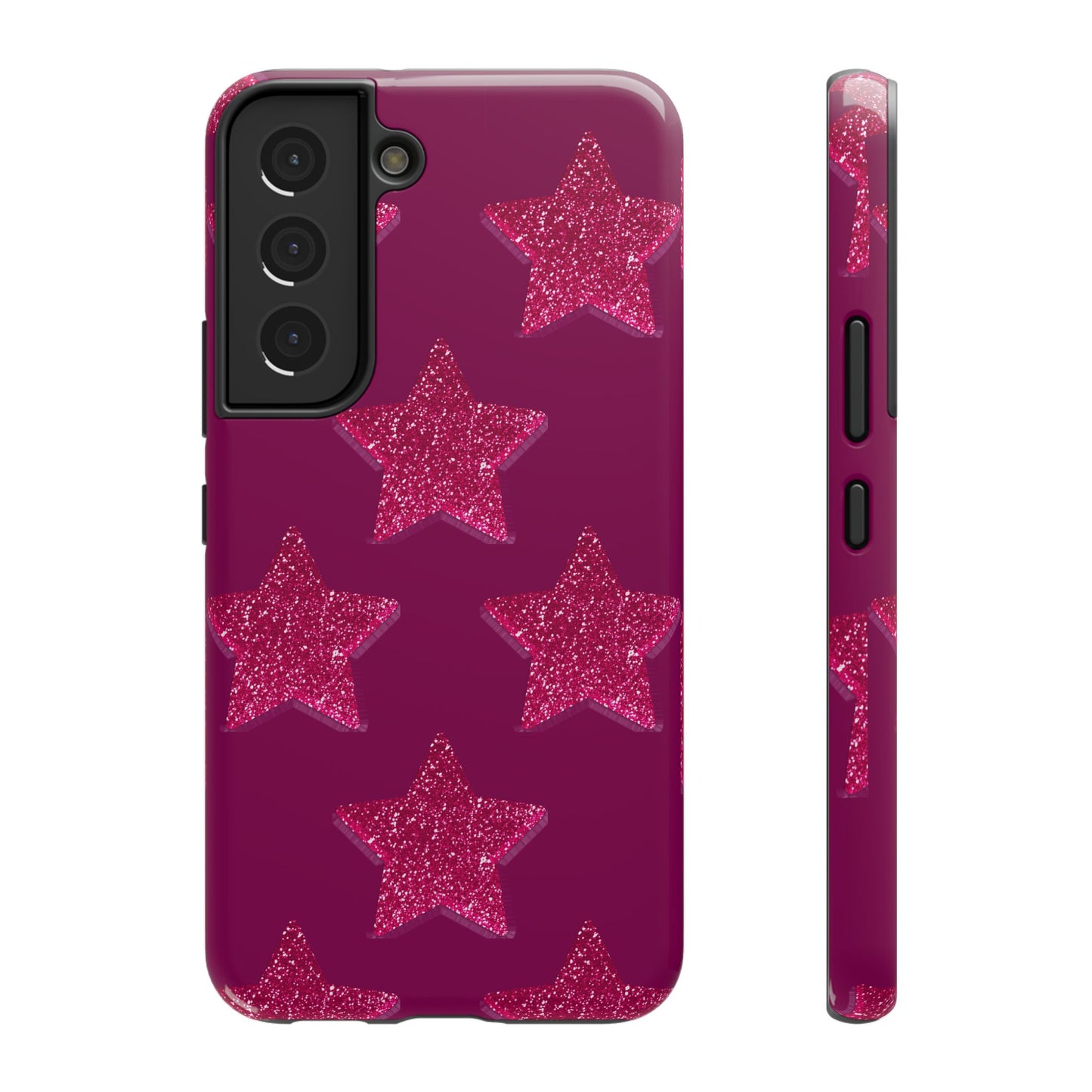 Burgundy Stars Case