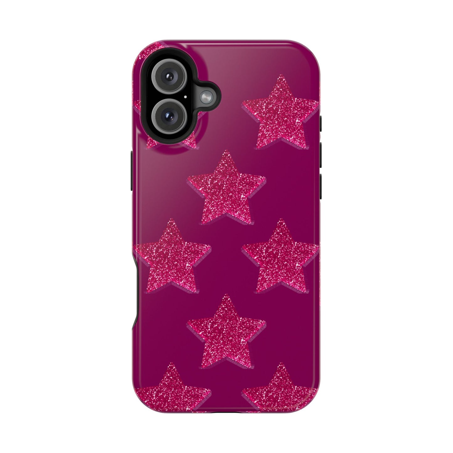 Burgundy Stars Case