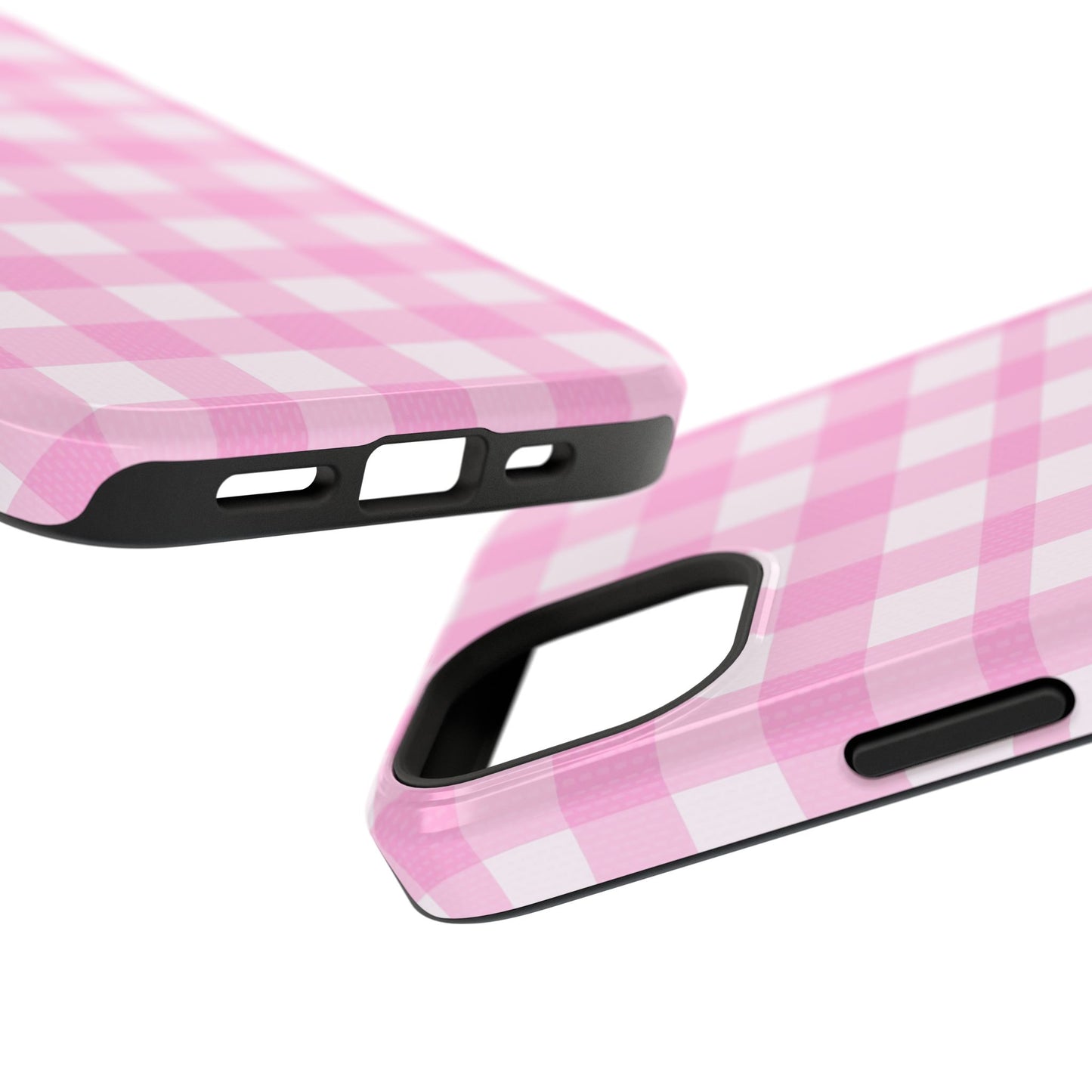 Gingham And Pink Case