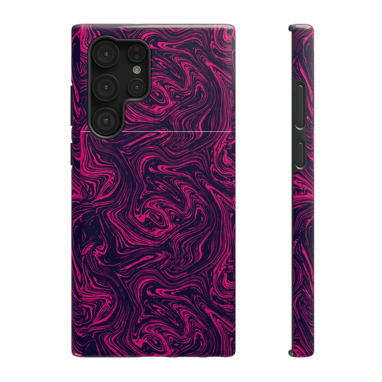 Pink And Purple Swirly Case