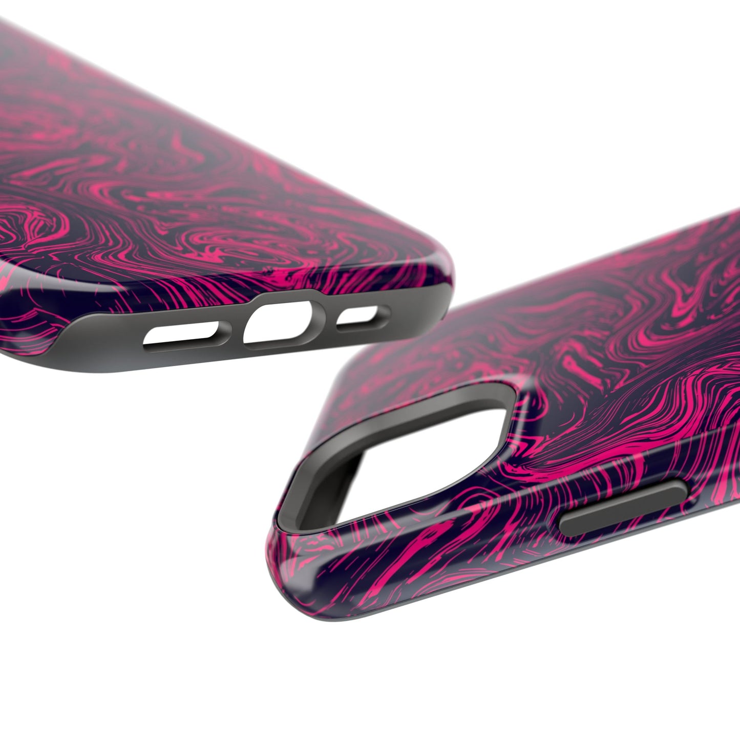 Pink And Purple Swirly Case