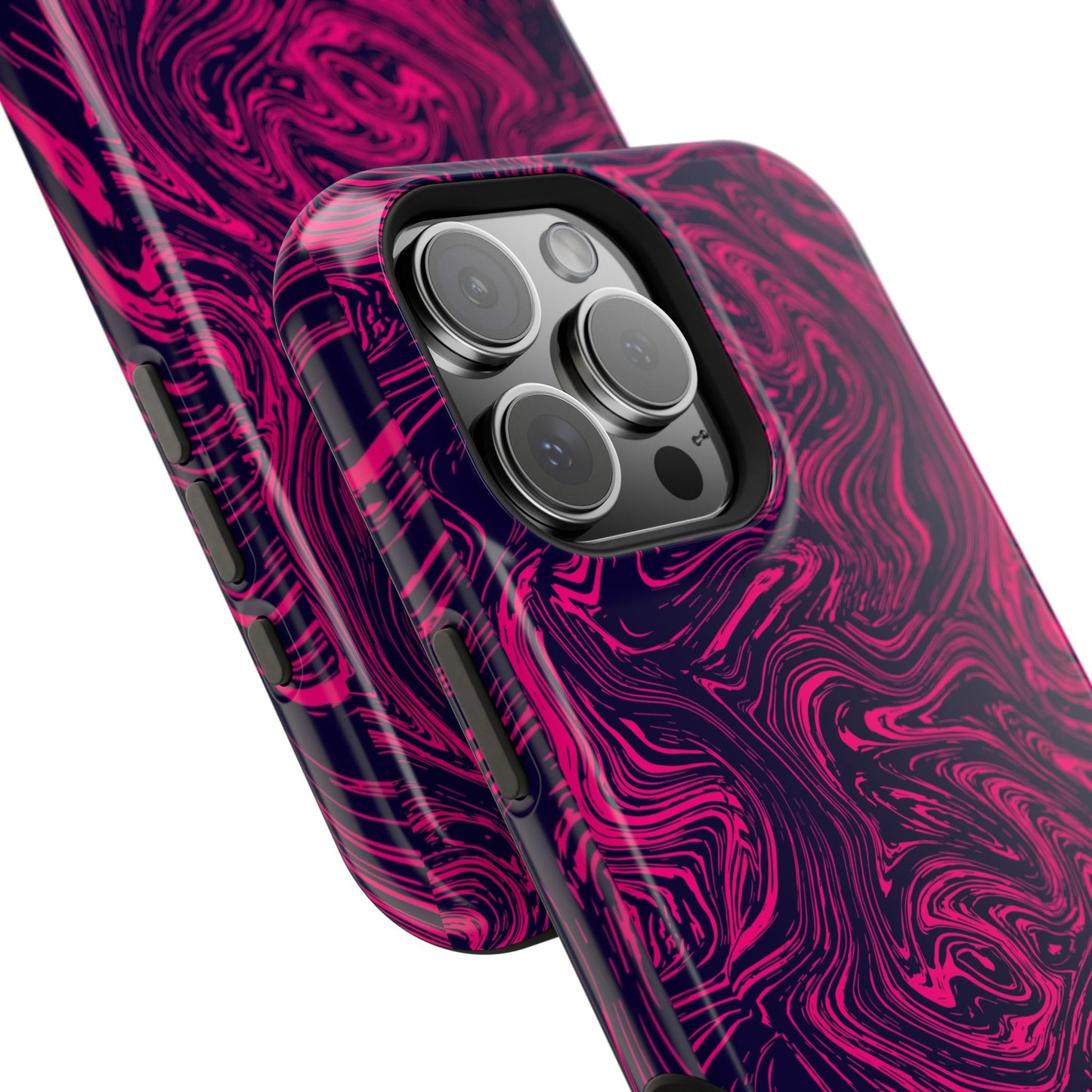 Pink And Purple Swirly Case