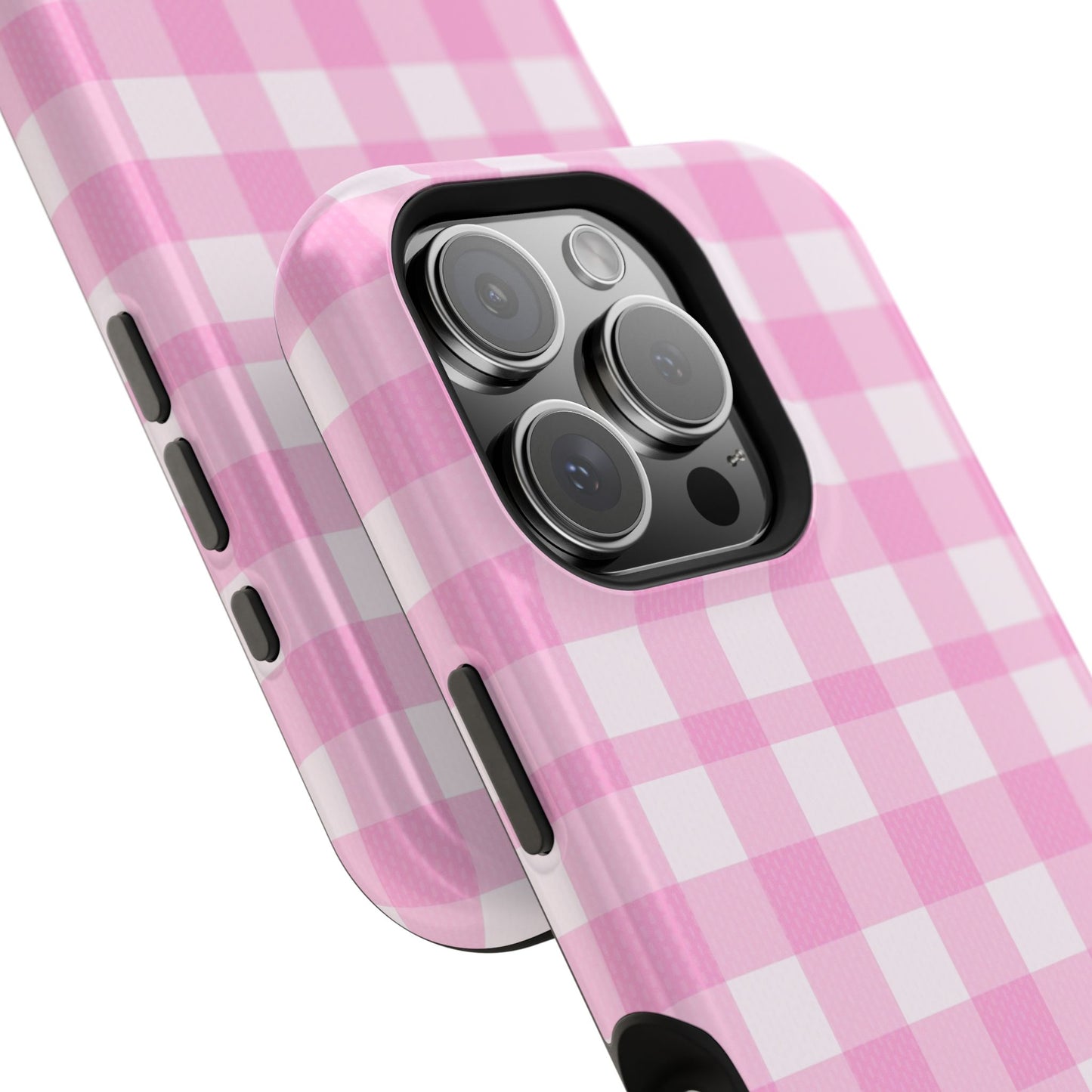 Gingham And Pink Case