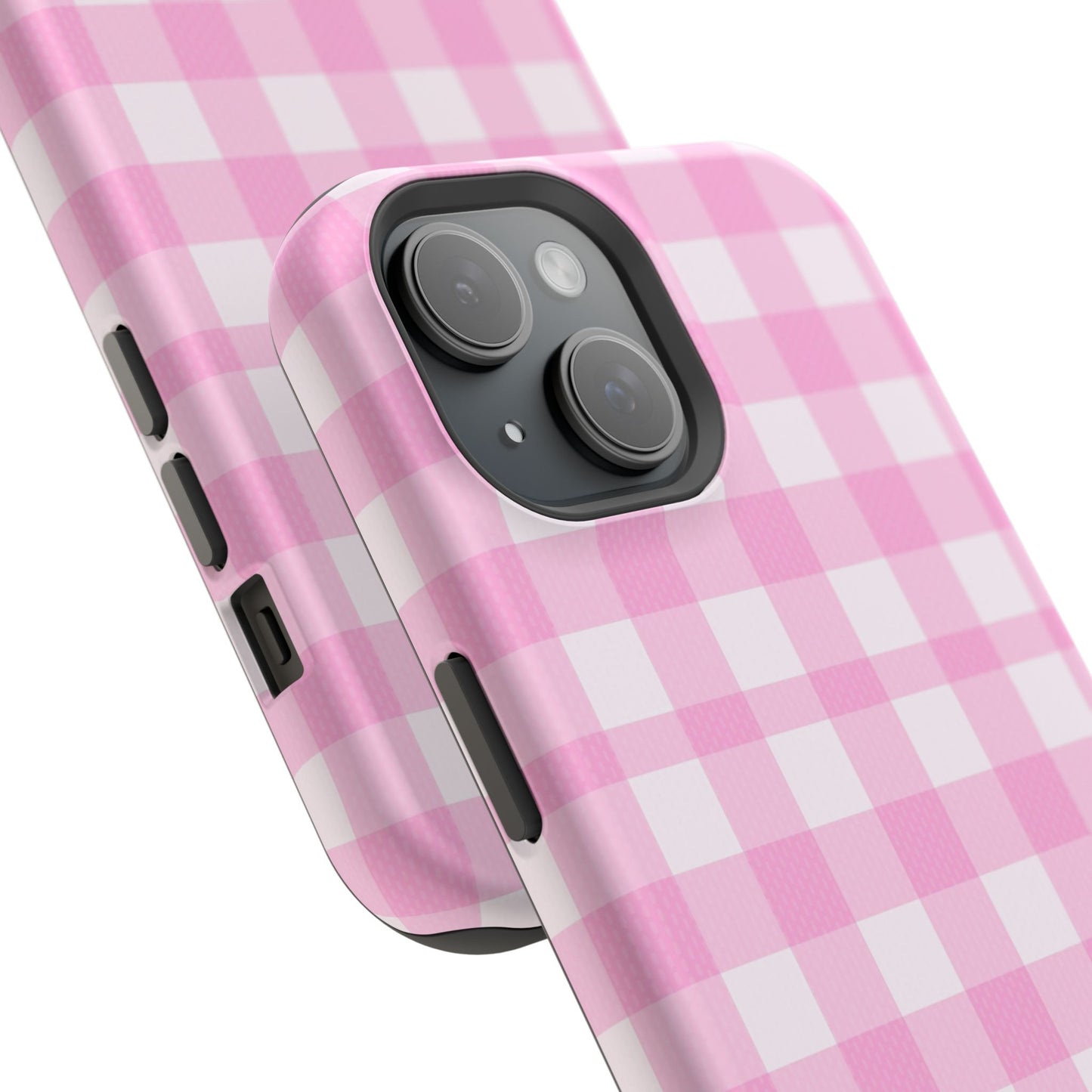 Gingham And Pink Case