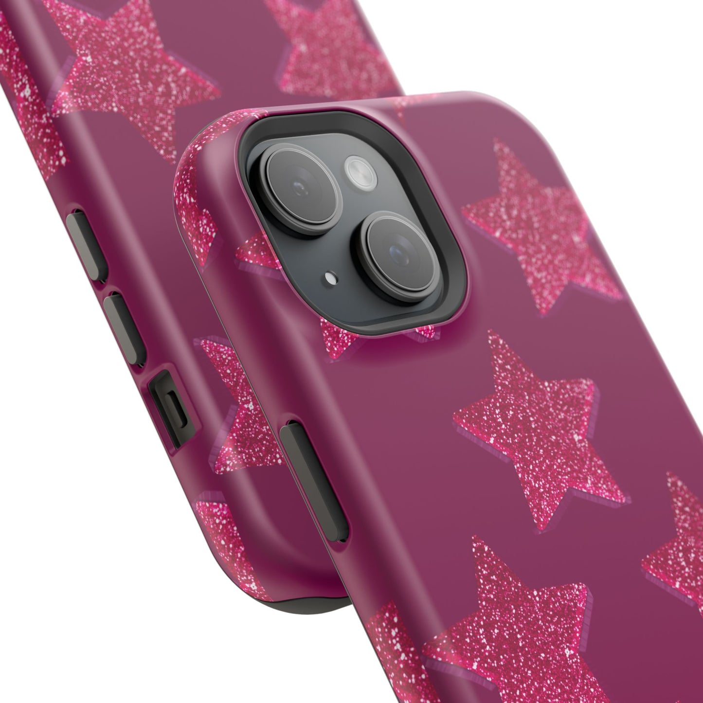 Burgundy Stars Case