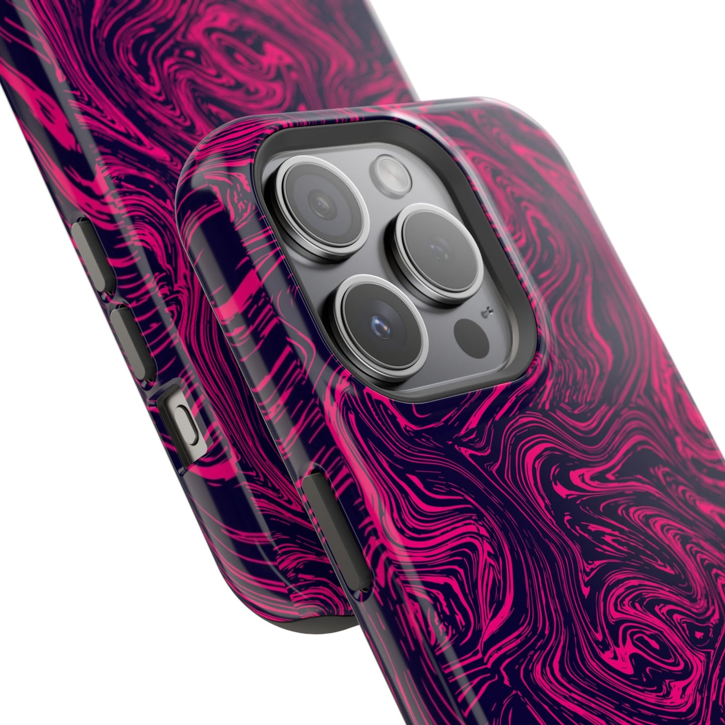 Pink And Purple Swirly Case