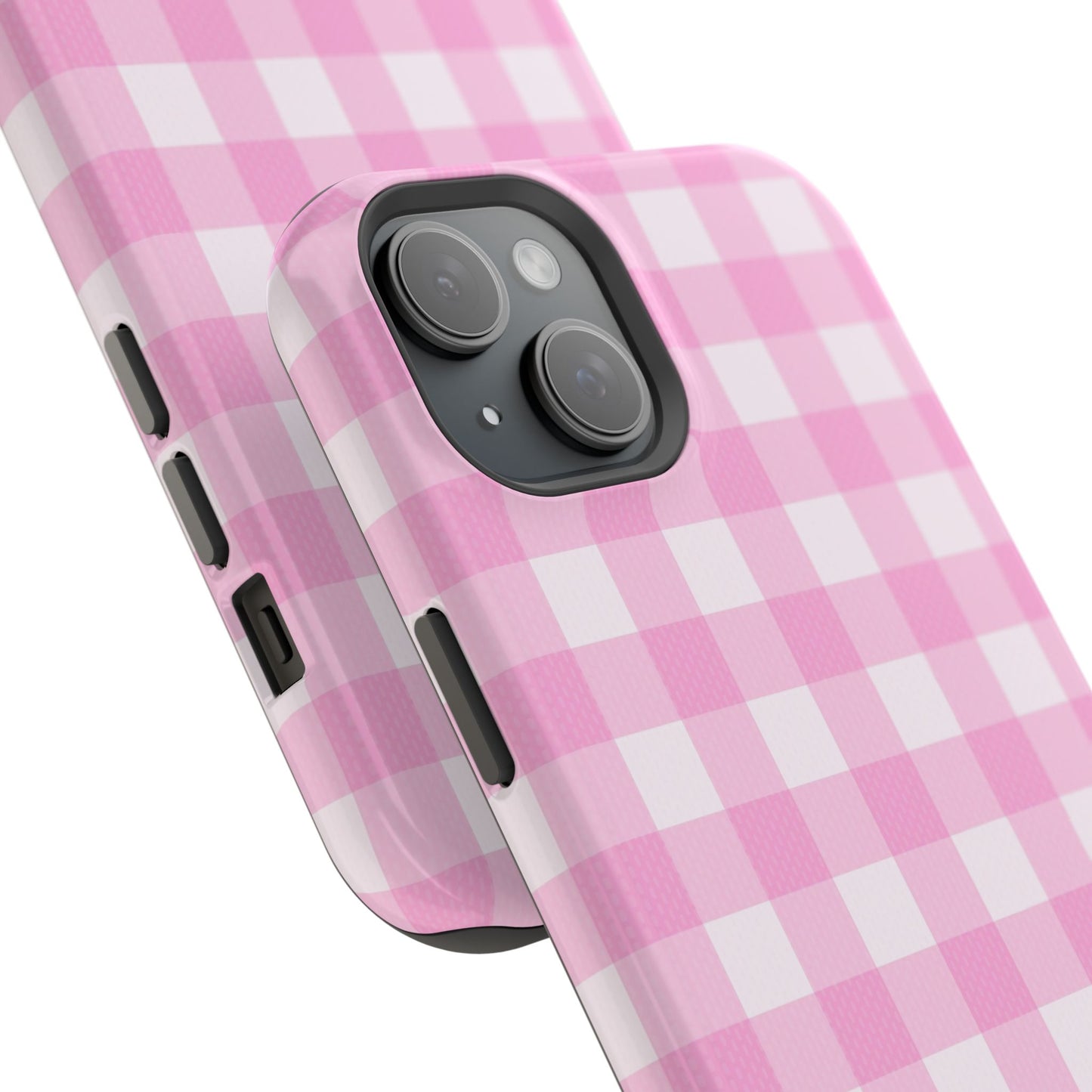 Gingham And Pink Case