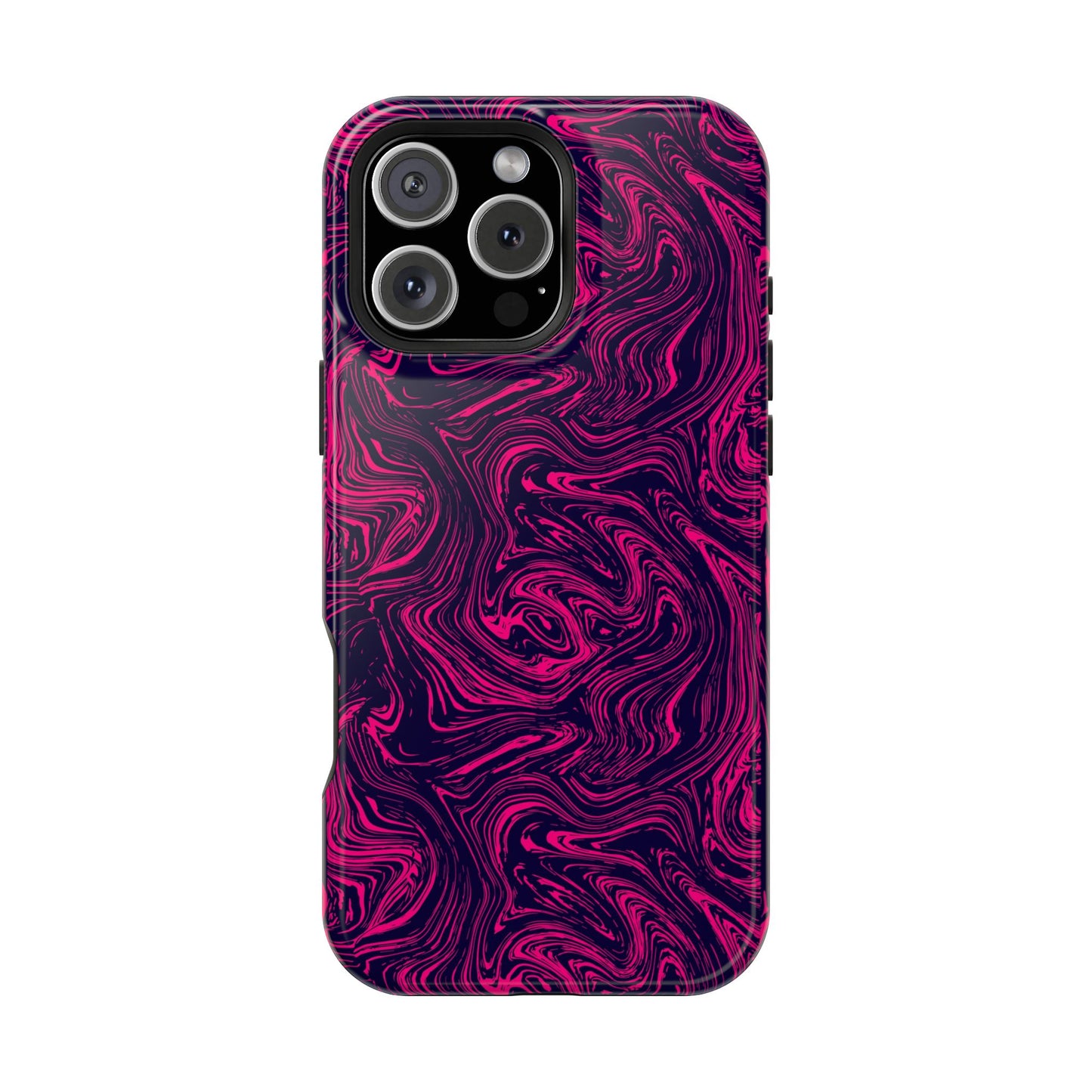 Pink And Purple Swirly Case