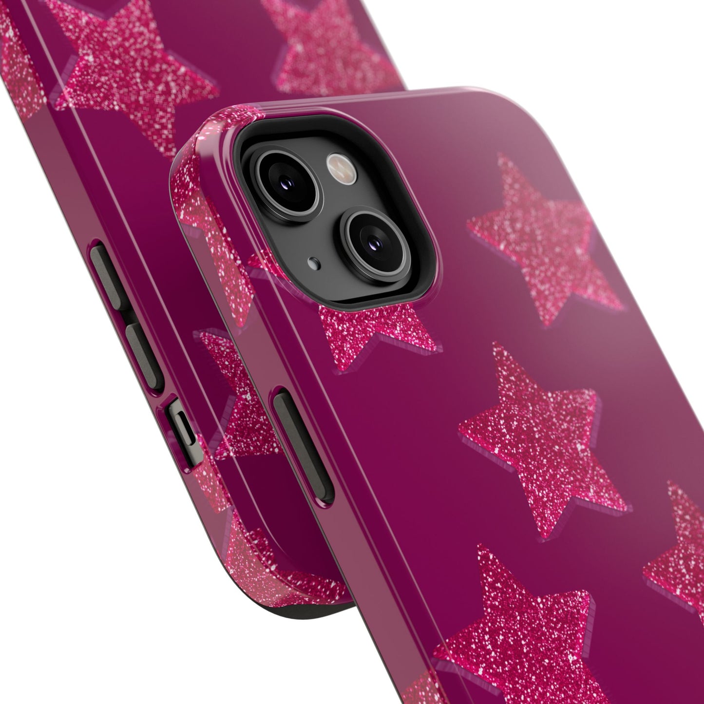 Burgundy Stars Case