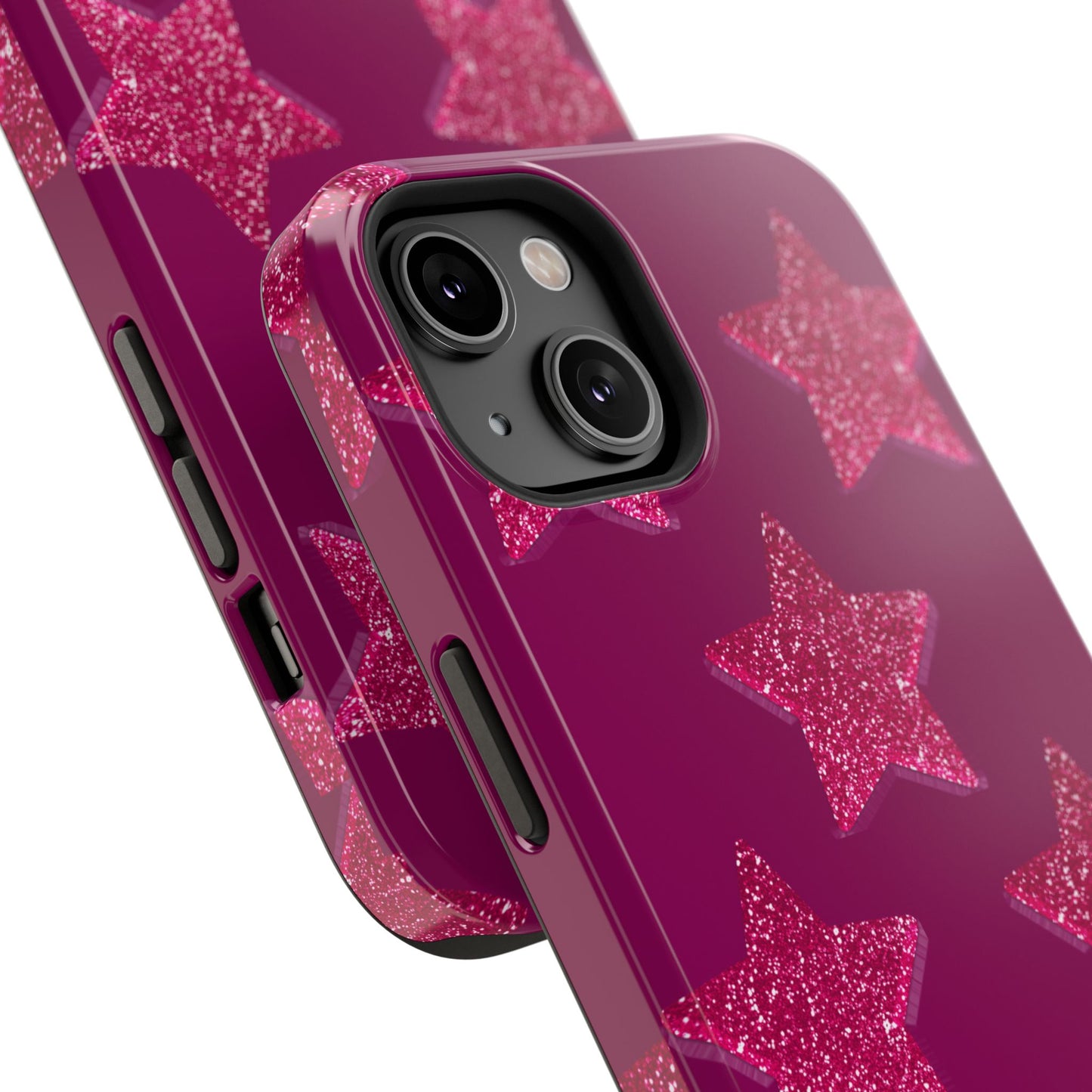 Burgundy Stars Case