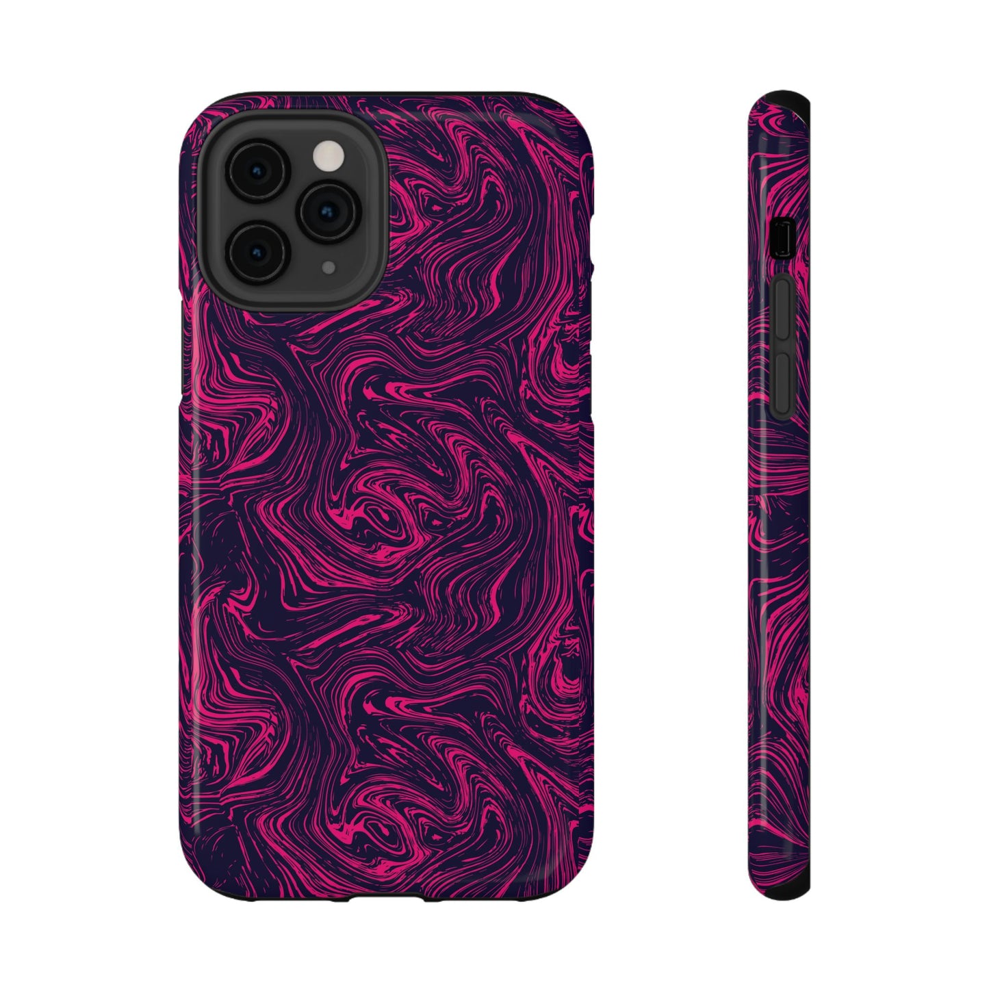 Pink And Purple Swirly Case