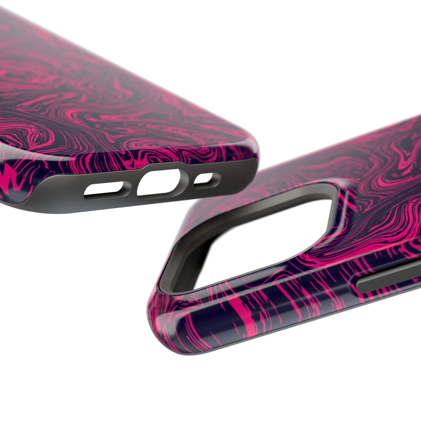 Pink And Purple Swirly Case