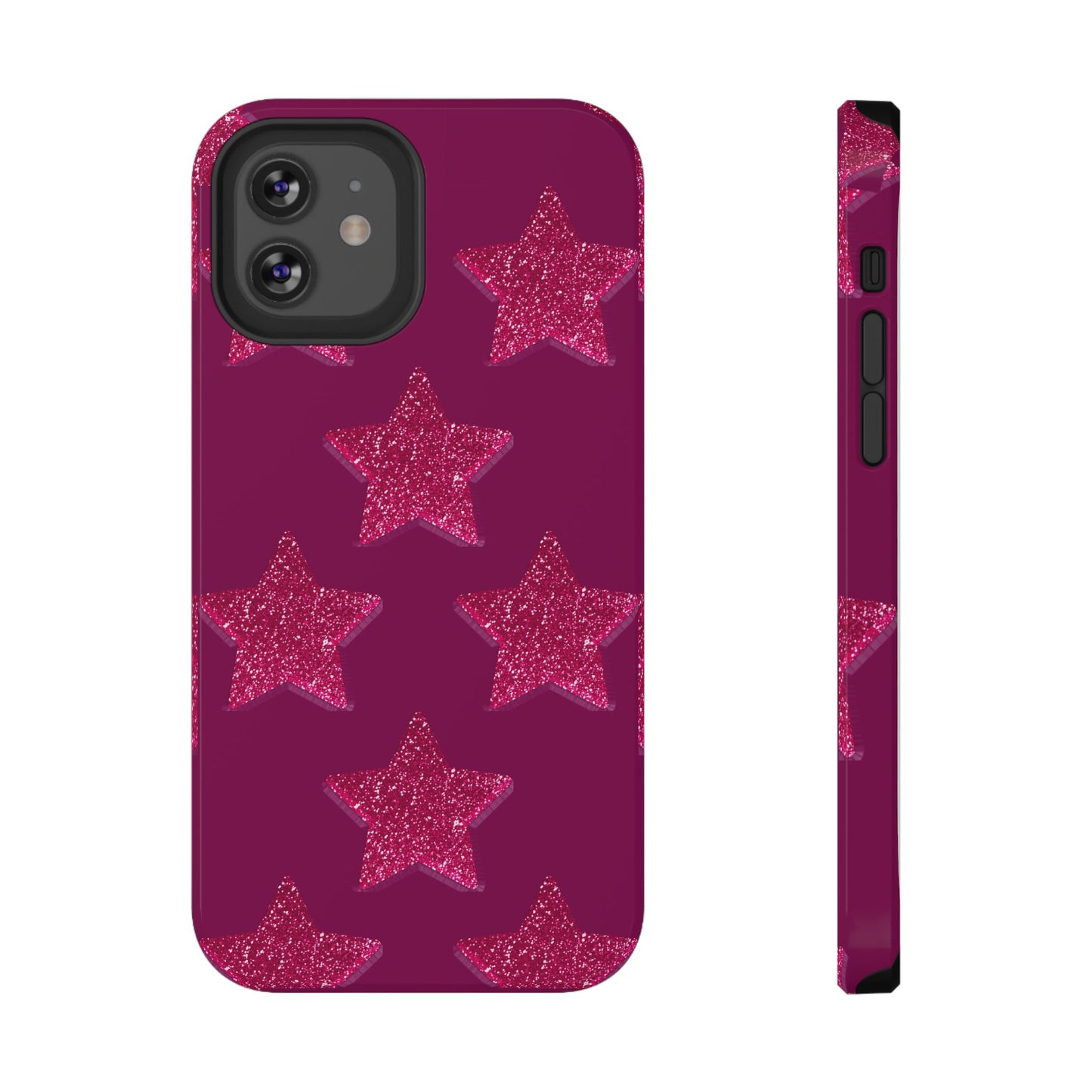 Burgundy Stars Case